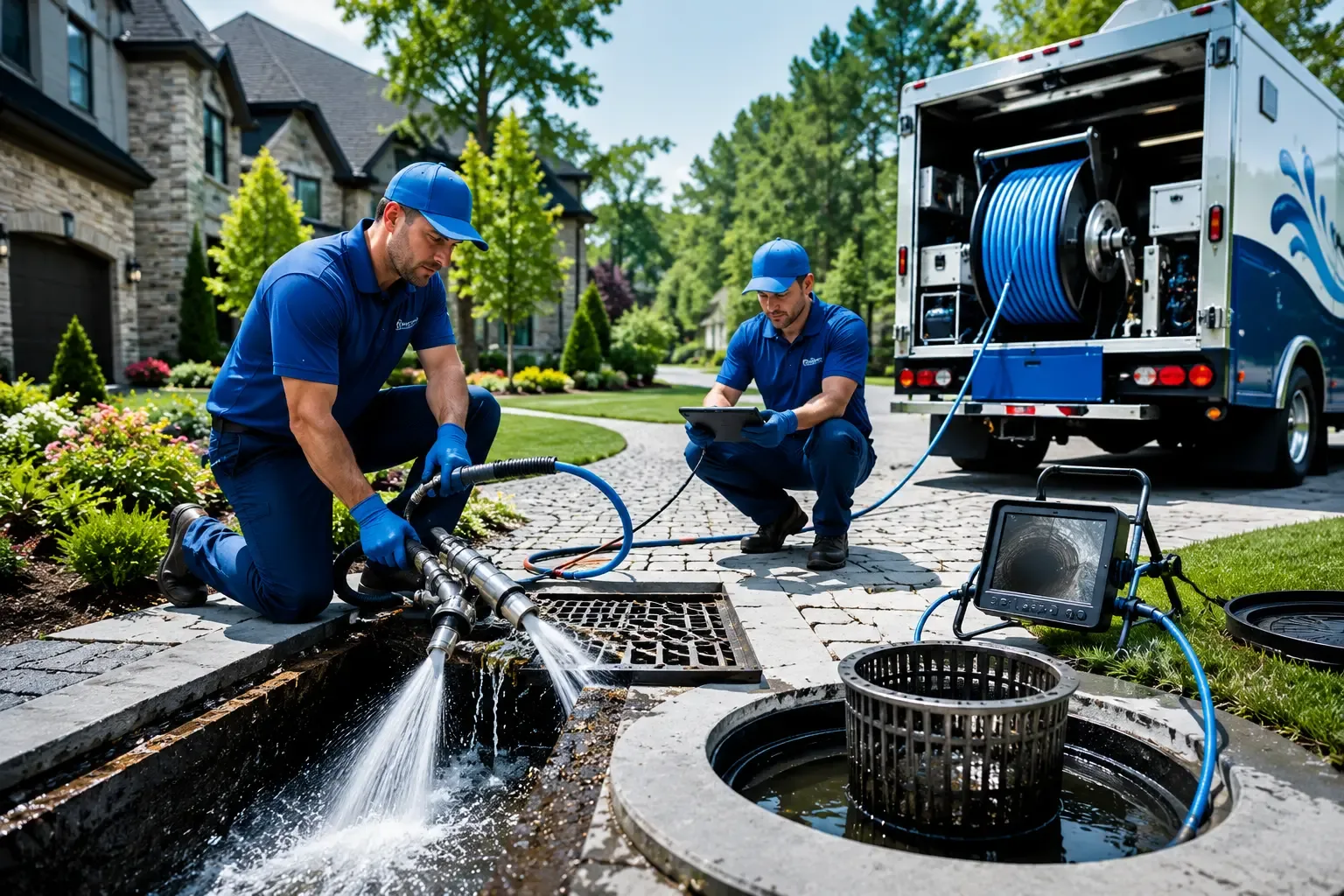 Local outdoor drain cleaning professionals in Start, LA