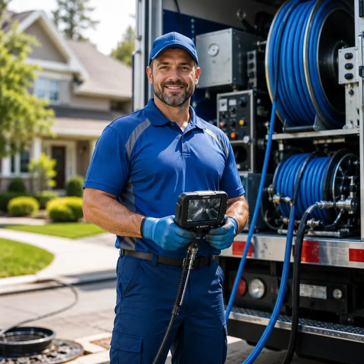 Local outdoor drain cleaning specialists in Start, LA